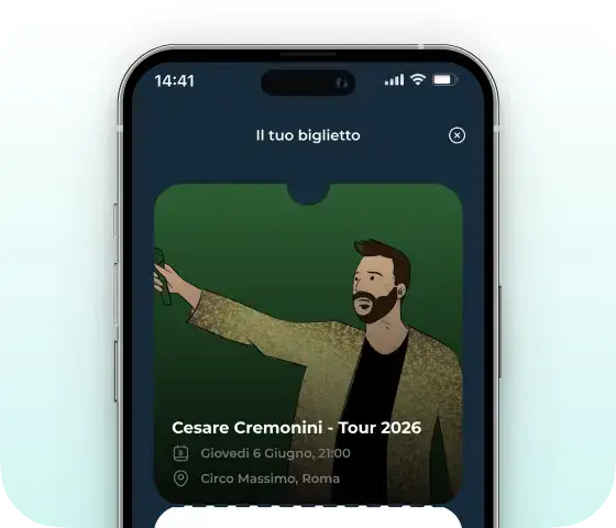 Receive the tickets with your details